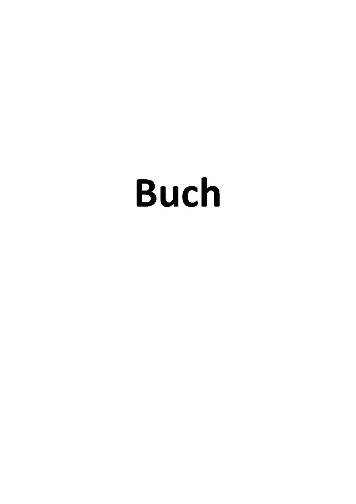 Buch