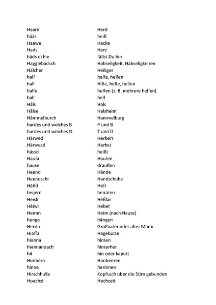 Datei:Wortliste zum Halsheimer Dialekt 5.pdf