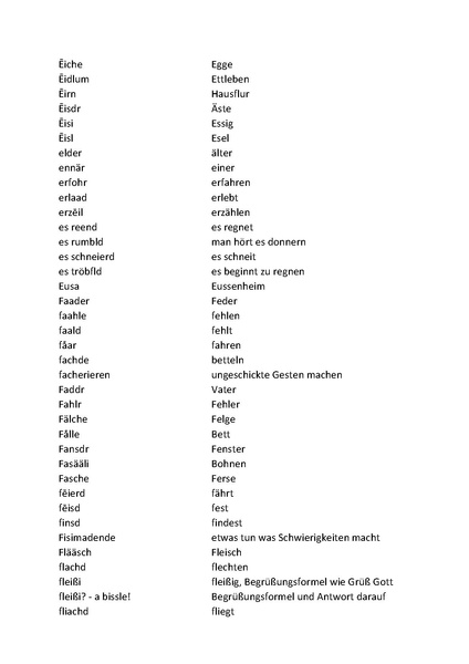 Datei:Wortliste zum Halsheimer Dialekt 5.pdf