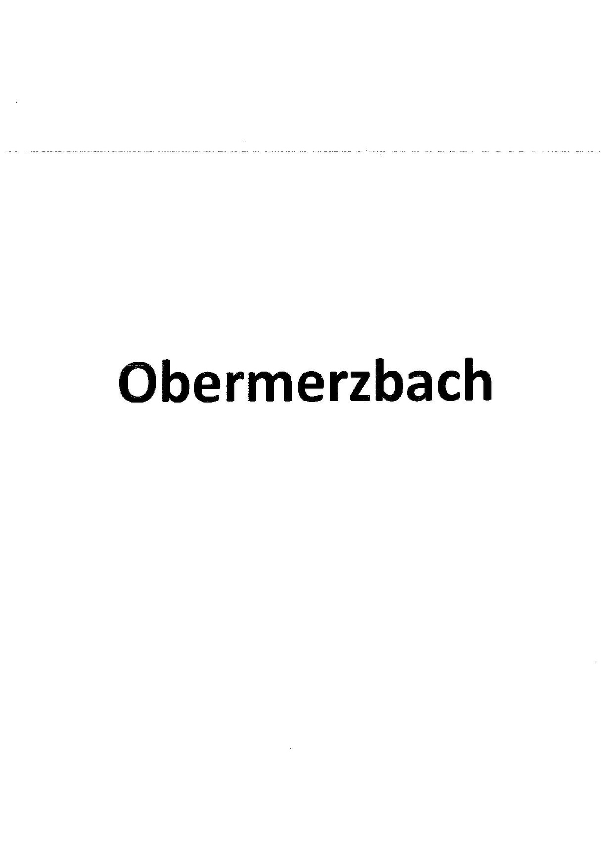 Obermerzbach