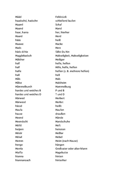 Datei:Wortliste zum Halsheimer Dialekt 7.pdf
