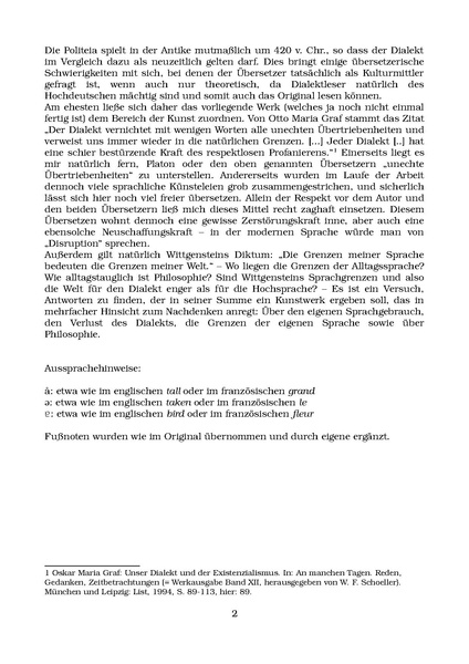Datei:Politeia im Üssemer Dialekt Politeia im Üssemer Dialekt.pdf