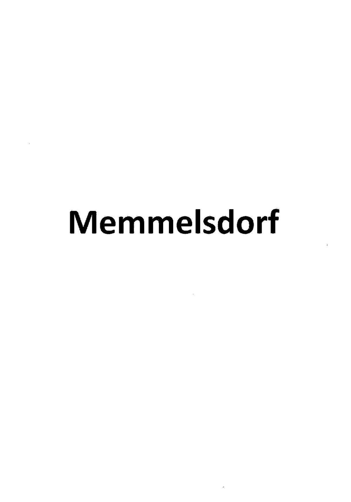 Memmelsdorf