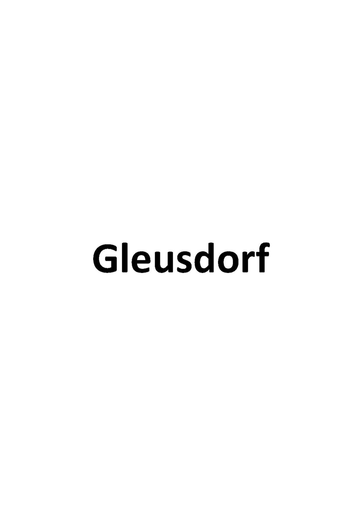 Gleusdorf